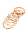Multicolor Bead Bracelet Set