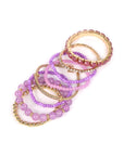 Multicolor Bead Bracelet Set