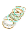 Multicolor Bead Bracelet Set