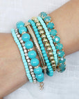 Multicolor Bead Bracelet Set