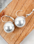 Hinged Pearl Earrings