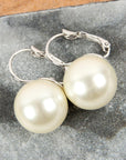 Hinged Pearl Earrings