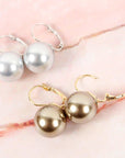 Hinged Pearl Earrings