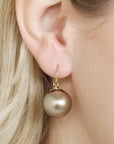 Hinged Pearl Earrings