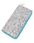Hdg1883 - Portafoglio con cerniera glitterata
