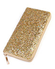 Hdg1883 - Portafoglio con cerniera glitterata