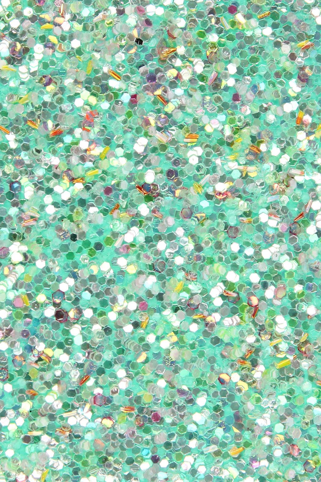 Hdg1883 - Portefeuille à fermeture éclair pailletée