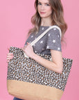 Leopard Printed Tote Bag