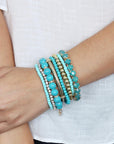 Multicolor Bead Bracelet Set