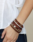 Multicolor Bead Bracelet Set