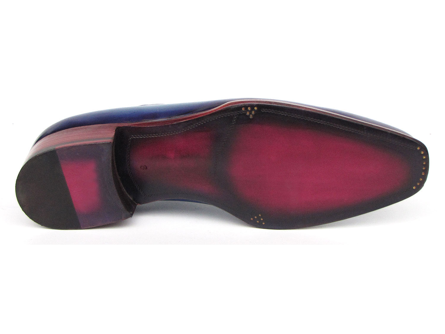 Paul Parkman Goodyear Welted Wholecut Oxfords Blue & Turquoise (ID