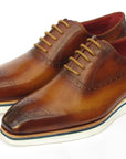 Paul Parkman Smart Casual Men's Brown Oxfords (ID