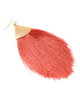 Oversized Tassel Drop Earrings