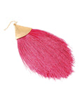 Oversized Tassel Drop Earrings