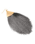 Oversized Tassel Drop Earrings