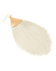 Oversized Tassel Drop Earrings