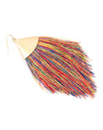 Oversized Tassel Drop Earrings
