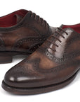 Paul Parkman Wingtip Oxfords Goodyear Welted Brown (ID