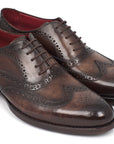 Paul Parkman Wingtip Oxfords Goodyear Welted Brown (ID
