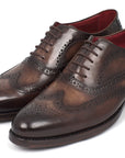 Paul Parkman Wingtip Oxfords Goodyear Welted Brown (ID