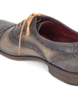 Paul Parkman Men's Captoe Oxfords Gray (ID
