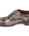 Paul Parkman Men's Captoe Oxfords Gray (ID