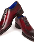 Paul Parkman Goodyear Welted Punched Oxfords Bordeaux (ID