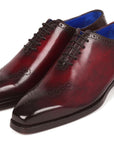 Paul Parkman Goodyear Welted Punched Oxfords Bordeaux (ID
