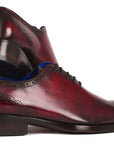 Paul Parkman Goodyear Welted Punched Oxfords Bordeaux (ID