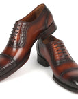 Paul Parkman Goodyear Welted Cap Toe Oxfords Brown (ID