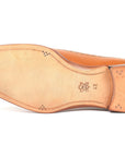 Paul Parkman Dual Tone Wingtip Derby Shoes Cognac & Cream (ID