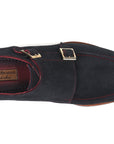 Paul Parkman Beige & Brown Plaid Canvas Derby Shoes (ID