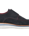 Paul Parkman Beige & Brown Plaid Canvas Derby Shoes (ID