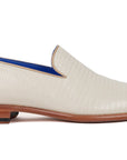 Paul Parkman Beige & Brown Plaid Canvas Derby Shoes (ID