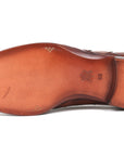 Paul Parkman Beige & Brown Plaid Canvas Derby Shoes (ID