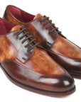 Paul Parkman Men's Dual Tone Brown Derby Shoes (ID