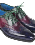 Paul Parkman Men's Multi Color Wingtip Oxfords (ID