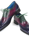Paul Parkman Men's Multi Color Wingtip Oxfords (ID
