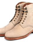 Paul Parkman Men's Boots Beige Suede (824BCJ66)