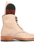 Paul Parkman Men's Boots Beige Suede (824BCJ66)