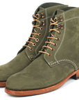 Paul Parkman Men's Boots Green Nubuck (824NGR33)