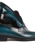 Paul Parkman Men's Horsebit Loafers Blue (ID