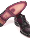 Paul Parkman Men's Cap-Toe Oxfords Purple (ID