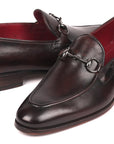 Paul Parkman Men's Horsebit Loafers Dark Brown (ID