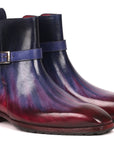 Paul Parkman Men's Multicolor Patina Jodhpur Boots (955MIX32)