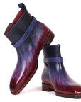Paul Parkman Men's Multicolor Patina Jodhpur Boots (955MIX32)