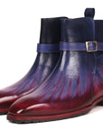 Paul Parkman Men's Multicolor Patina Jodhpur Boots (955MIX32)