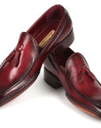 Paul Parkman Hand-Sewn Tassel Loafers Bordeaux (ID