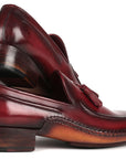 Paul Parkman Hand-Sewn Tassel Loafers Bordeaux (ID