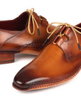 Paul Parkman Ghillie Lacing Handsewn Shoes Light Brown (ID